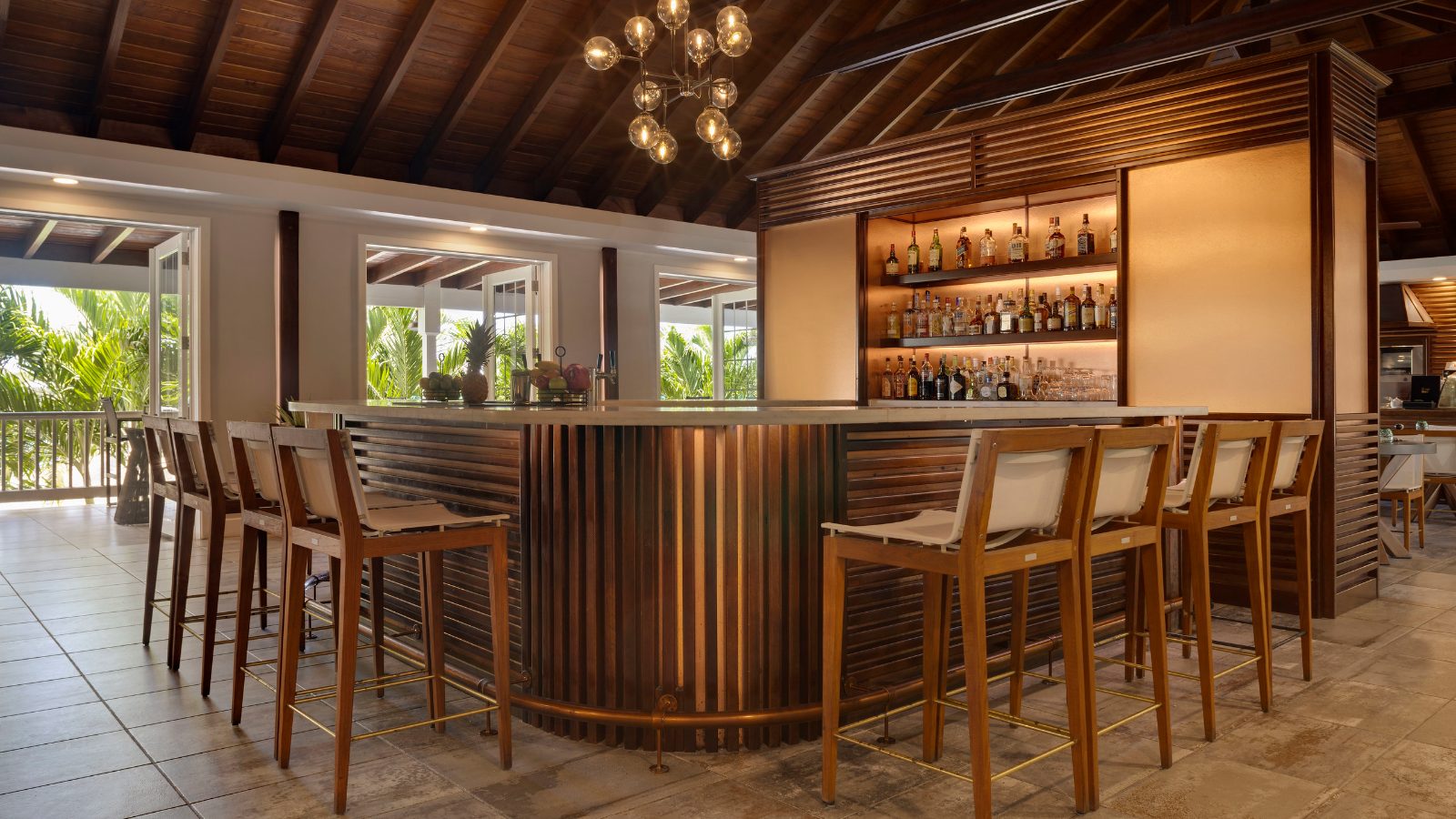 The bar at Irina&rsquo;s